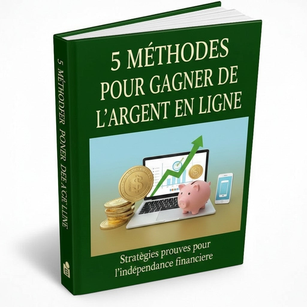5 méthodes pour gagner de l'argent en ligne